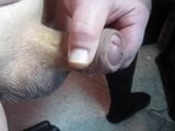 70 yrold Grandpa #216 uncut cum close solo wank handjob snapshot 2