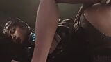 Selina Kyle wird öffentlich öffentlich auf der Straße vollgespritzt (4k Animation mit Ton) snapshot 9