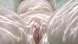 Huge Tits Pussy Rub Underwater snapshot 1