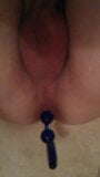 Pushing some blue balls out of my tight hole... snapshot 4