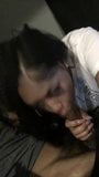 Pretty ebony sucking snapshot 10