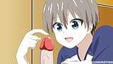 Uzaki-Chan Wa Asobitai! Xxx porno-parodie - Hana Uzaki & Sakurai-animatie (harde seks) (anime hentai) snapshot 9