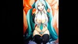 Hatsune Miku Cum Tribute snapshot 5