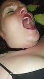 Facial expressions of sexy plumper during orgasms. snapshot 7
