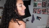 CURLY HAIRED SPINNER LIV SUCKS AND FUCKS 6 GUYS snapshot 16