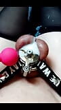 Negative Chastity cum with vibrator snapshot 4