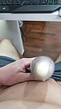कंडोम के अंदर मेरे वीर्य के साथ खेलना snapshot 2