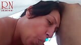 The bitch sucks the smallest dick she's ever seen. POV closeup snapshot 12