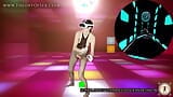 Part 2 of Week 5 - VR Dance Workout. I'm coming to expert level! snapshot 15