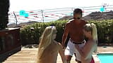 Hot outdoor threesome on Gran Canaria snapshot 2