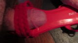 Fuck red shoe with cumshot snapshot 3