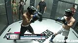 Azione di cazzo di figa dentro l'anello di MMA con Mulani Rivera snapshot 3