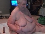 BBW granny masturbates snapshot 2