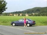 young german teen pickup for extreme DP snapshot 1