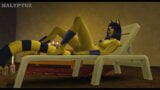 Jinx catches Ankha fingering and joins her fun in The Sims 4 snapshot 7