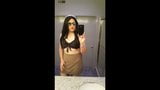 Showing Off My Black Tie Top Outfit Video snapshot 3