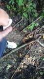 Masturbation in the woods and huge ejaculation snapshot 2