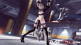 2B Held in a Fucking Machine With a Massive Dildo snapshot 1