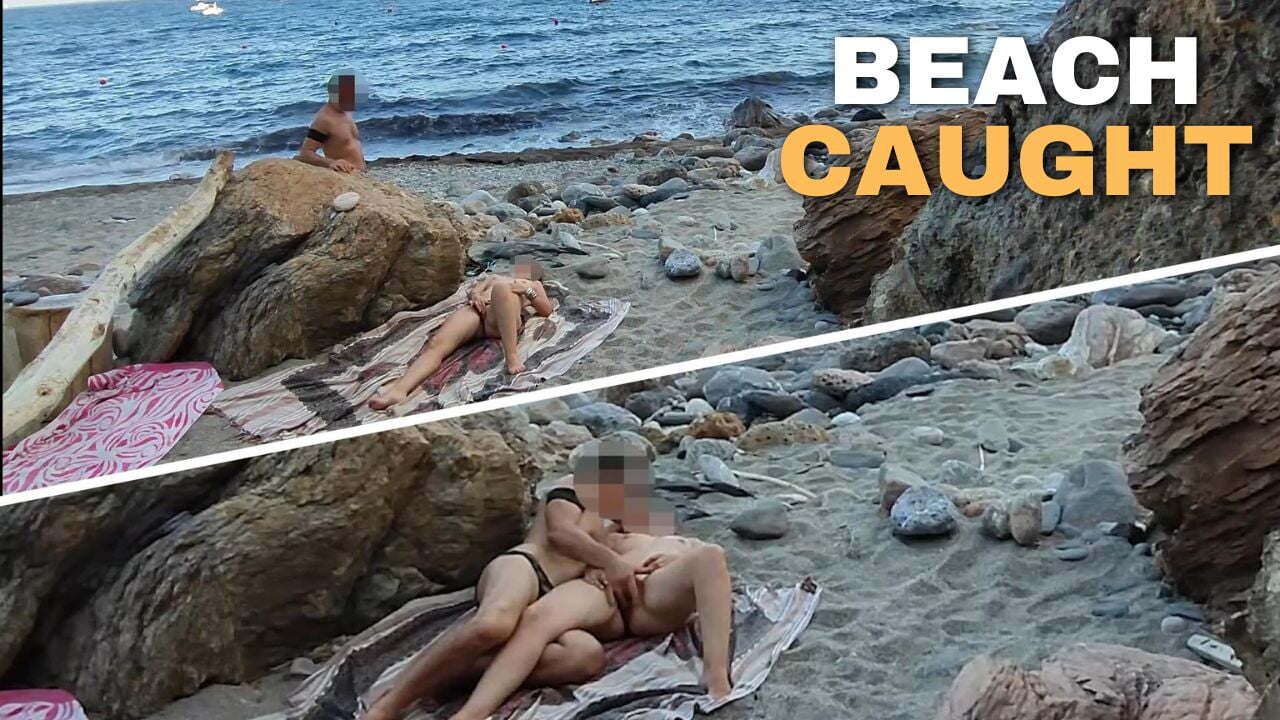 #2 Flashing my pussy in front of a guy in public beach and he helps me squirt - it's very risky - MissCreamy