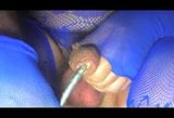 crossdresser stocking blue in siunding urethral snapshot 2