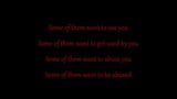 Marilyn Manson - Sweet Dreams (Lyrics) snapshot 5