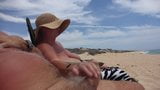 Rijp op Australisch strand snapshot 9