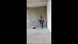 Alex Jaseno Stripping nude in a abandoned building snapshot 2