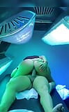 I get into the cabin and her in the solarium snapshot 13