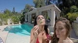 Abigail Mac and Romi Rain get each other all wet snapshot 1