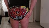 Chubby Gay Changing Underwear snapshot 8