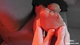 POV sanfte nylon-fußmassage von schönen beinen der herrin snapshot 4