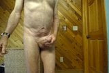 Naked Granpa wanks for his friends snapshot 2