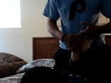 Black girl wrinkly soles tickled snapshot 2