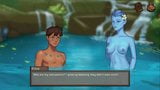 Pits - bel sesso su un'isola tropicale. Amore con ninfa watter snapshot 19