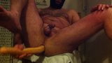 large double headed dildo all the way with cum dripping snapshot 4