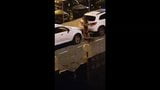Woman strips and pisses in the street at 4am snapshot 6