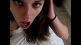 POV-Blowjob und Gesichtsbesamung snapshot 7