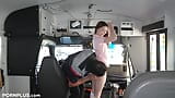 PORN+ Tiny Red Head School Girl Myra Glasford Fucks Her Bus Driver snapshot 8