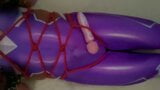 Japanese CD's Bondage and Cum wearing Taimanin Cosplay snapshot 8