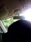 Aunty Sucking cock in car & huge boobs pressed snapshot 2