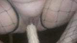 Esposa cavalgando o vibrador rambone snapshot 4