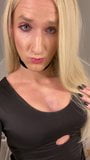 Hete blonde travestiet snapshot 1