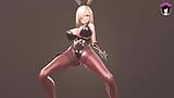 Dicke Asuna – Tanz im sexy Hasenanzug (3D HENTAI) snapshot 5