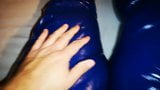 Wish Shiny Latex Leather Pvc Vinyl Rubber Pants Leggings snapshot 6