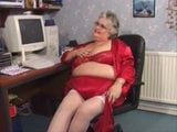 Reino Unido bbw la abuela fran folla snapshot 2