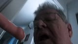 Old Troll  practicing his cock sucking!!!! snapshot 1