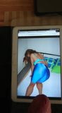 Gewichst und gespritzt auf die Freundin von Spandexlover snapshot 1