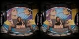 Solo darling Kity is masturbating and moaning, in VR snapshot 10