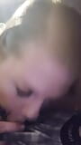 Sexy blonde bbw sloppy sucks hard cock deepthroat cum in mouth on face snapshot 2