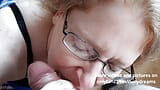 Curly_Dreams - sperme directement sur les lunettes snapshot 4